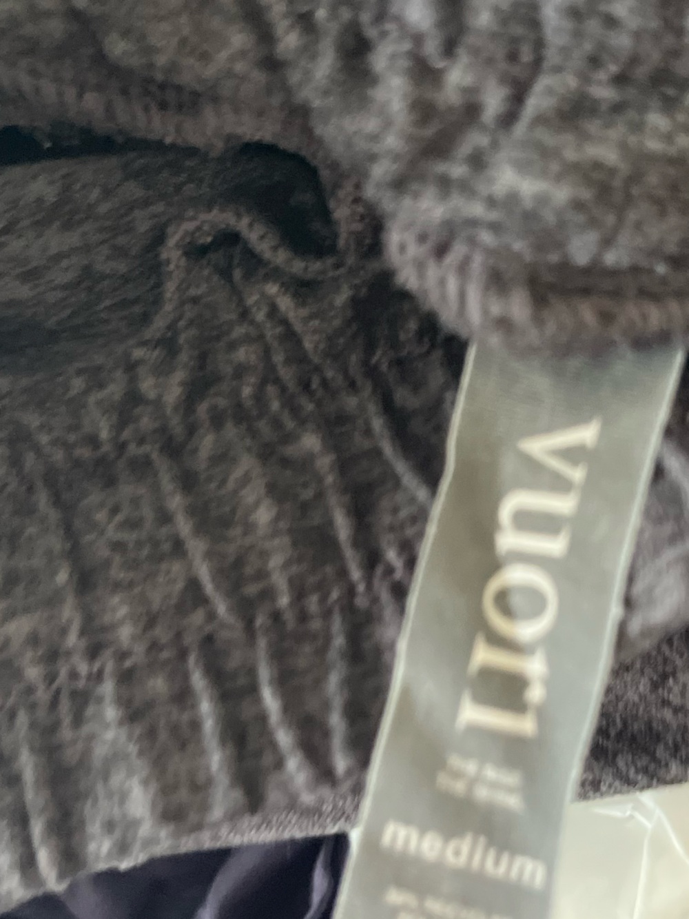 Vuori ponto performance pant Charcoal Gray Drawstring medium - Picture 6 of 7